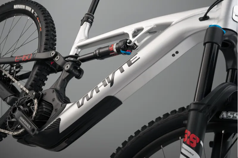 Whyte Bikes E-160 RS Trail/Enduro E-mountain Bike in Silver-5